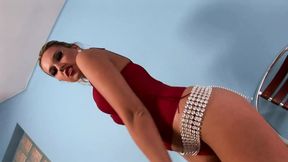 Threesome with Cherry Jul a horny Russian girl with her ass