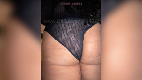 Redbone BBW With A Huge Uneven Wedgie