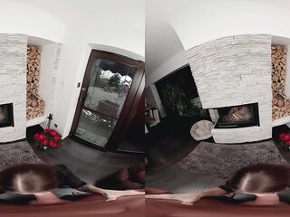 Olivia Sparkle: Winter Bang Ends with Cum in Throat - 8K VR