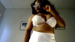 You Deserve an Oily Boobs Crush - Oblivious Giantess, Shrinking Fetish, Breast Stifling, Ebony Giantess