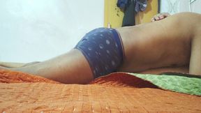 Desi indian villager bottom boy enjoyed love from his old black Indian male friend
