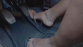 Leopard Flip Flops City Driving & Sudden heavy Revving