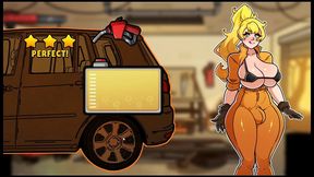 ana s auto fellatio [ futanari hentai game ] ep.3 wet dreams fucking her big ebony client ass !