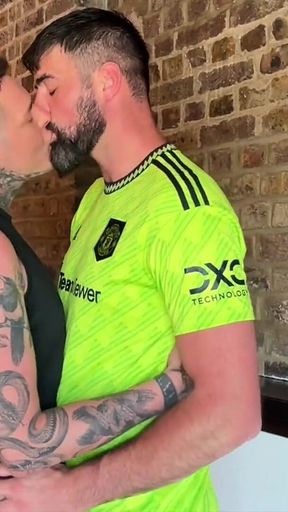 Big British Dick & Balls Hot Bareback Fuck