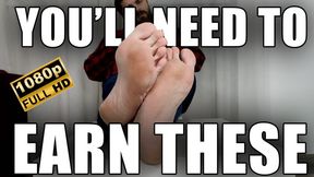 KingMarti: You'll Need To Earn These Feet - Full HD 1080p - MOV