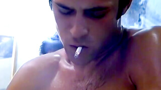 Horny twinks Jeremiah Johnson and Cody had a wet jerking and smoking action