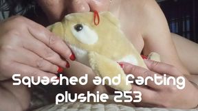 Squashed and farting plushie 253