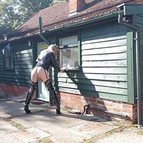 Tranny Outdoors in PVC