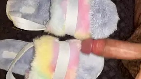 Cum on UGG Slippers