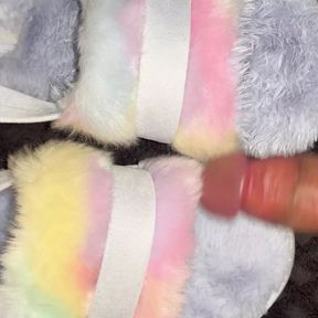 Cum on UGG Slippers