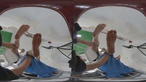 3DVR180 ANNA XIAOYUE POV Humiliation and trampling