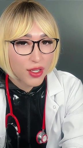 Clinical Kinks: Masturbation & Anal in the Latex Doctor’s Lab