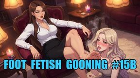 Foot Fetish Gooning #15B: Eternal Surrender to Pampered Perfect Soles (Animated)