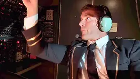 She took over the plane by taking over the flying stick