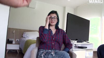 Black chum puts condom on his cock and fucks Clara Lucia