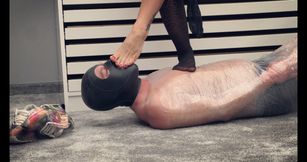 I numb the doormat with my foot sweat before it has to fulfill its purpose