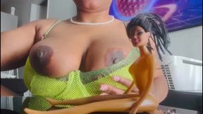 Shrunk Married Ebony Slut Humiliation