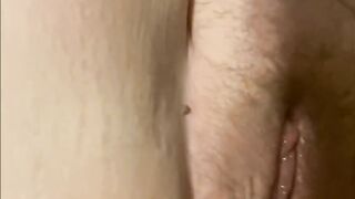 Up Close and Personal Leaking Soak Vagina and Anal Play