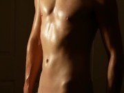 Behind the scenes of a photos shoot: VOB's 6 months weight training and cum