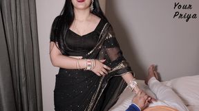 Hot Indian Bhabhi Hard Anal Fucked After Clothes Changing in Front of Devar in Hindi Audio