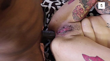 Lizzy Hartz BBC Masturbating Orgasm turned into Reality
