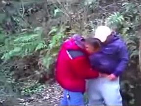 Chinese mature bear man suck cock