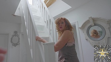 Cheating Wife Andi James Sneaks Off for Forbidden Quickie Fuck with Snake Dave at Wild Party (Husband Away!)