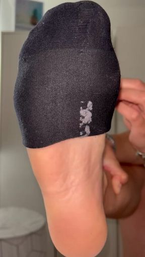 Linty sock fluff soles