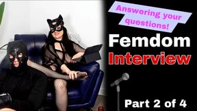 Femdom Q&amp;A Interview Questions Real Life Couple Marriage FLR Slave Bondage BDSM Milf Stepmom