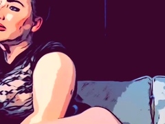 Jessica Hot Amateur Brunette On Creamy Masturbation