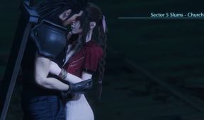 Aerith & Zack has Reunion Sex at the Church