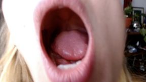 Vore: face, teeth, tongue, mouth fetish