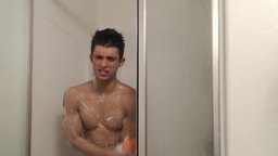 hard cock and shower show