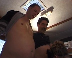 German MILF Threesome FMM Blonde