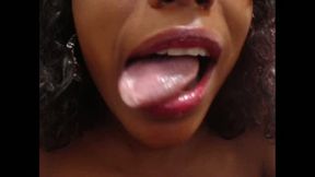 Ebony Has Fun Masturbating with  You