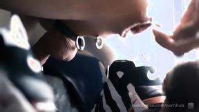 ”Public Stairway Fisting with Axel & Bulrog, Excerpt from ””Shout”””