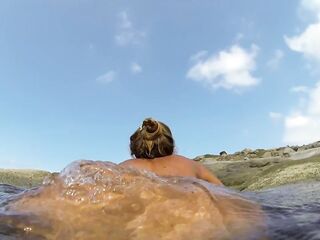 Corsica Explicit Nudist Katya Clover