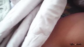 I got a huge cumshot on my pussy and ass after a crazy night