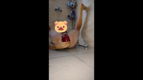 Black Thong and Giant Meat