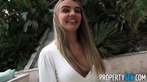 Sexy Lawyer Babe Bangs Real Estate Agent