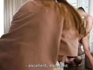 Как создаются групповые порно сцены. Фото. Backstage part 1 + subtitles. Milka & Jessica Trunk