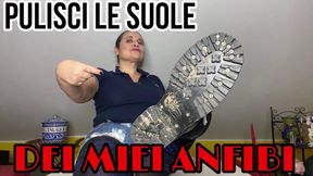 PULISCI LE SUOLE DEI MIEI ANFIBI