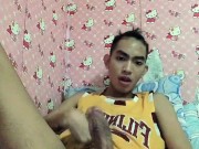 Alex Dy, Filipino Inked Boy, Jerking Off Inside His Room