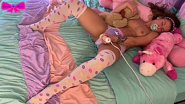 Taboo Diaper Girl Vibrating Pull Up Masturbation Dakota Marr ABDL