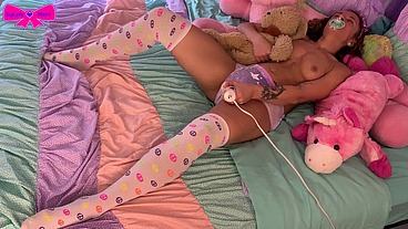 Taboo Diaper Girl Vibrating Pull Up Masturbation Dakota Marr ABDL