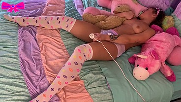 Taboo Diaper Girl Vibrating Pull Up Masturbation Dakota Marr ABDL