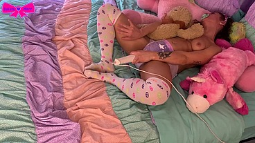 Taboo Diaper Girl Vibrating Pull Up Masturbation Dakota Marr ABDL