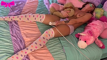Taboo Diaper Girl Vibrating Pull Up Masturbation Dakota Marr ABDL