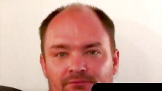 UNBELIEVABLE!  Fat Daddy Jerks Off like a Machine and Cumming Everywhere!