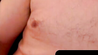 UNBELIEVABLE!  Fat Daddy Jerks Off like a Machine and Cumming Everywhere!
